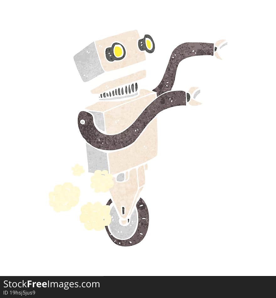 Cartoon Funny Robot