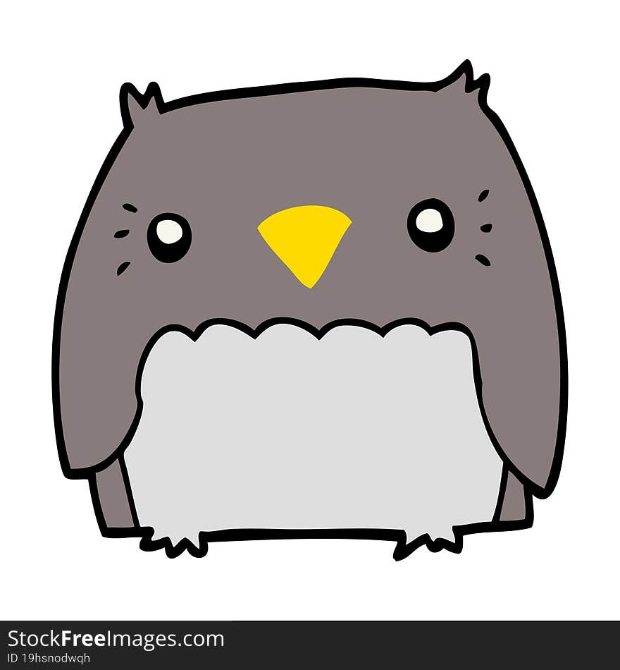 Cute Cartoon Owl