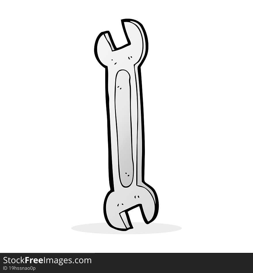 cartoon spanner