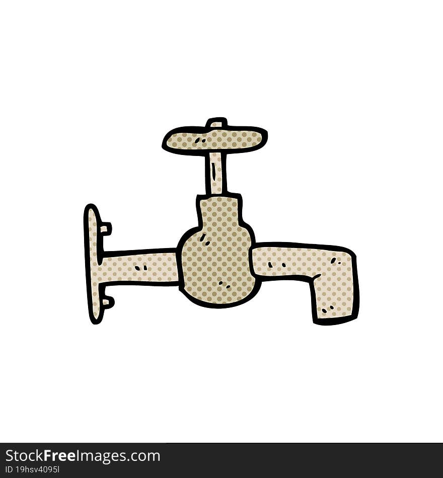 Cartoon Faucet