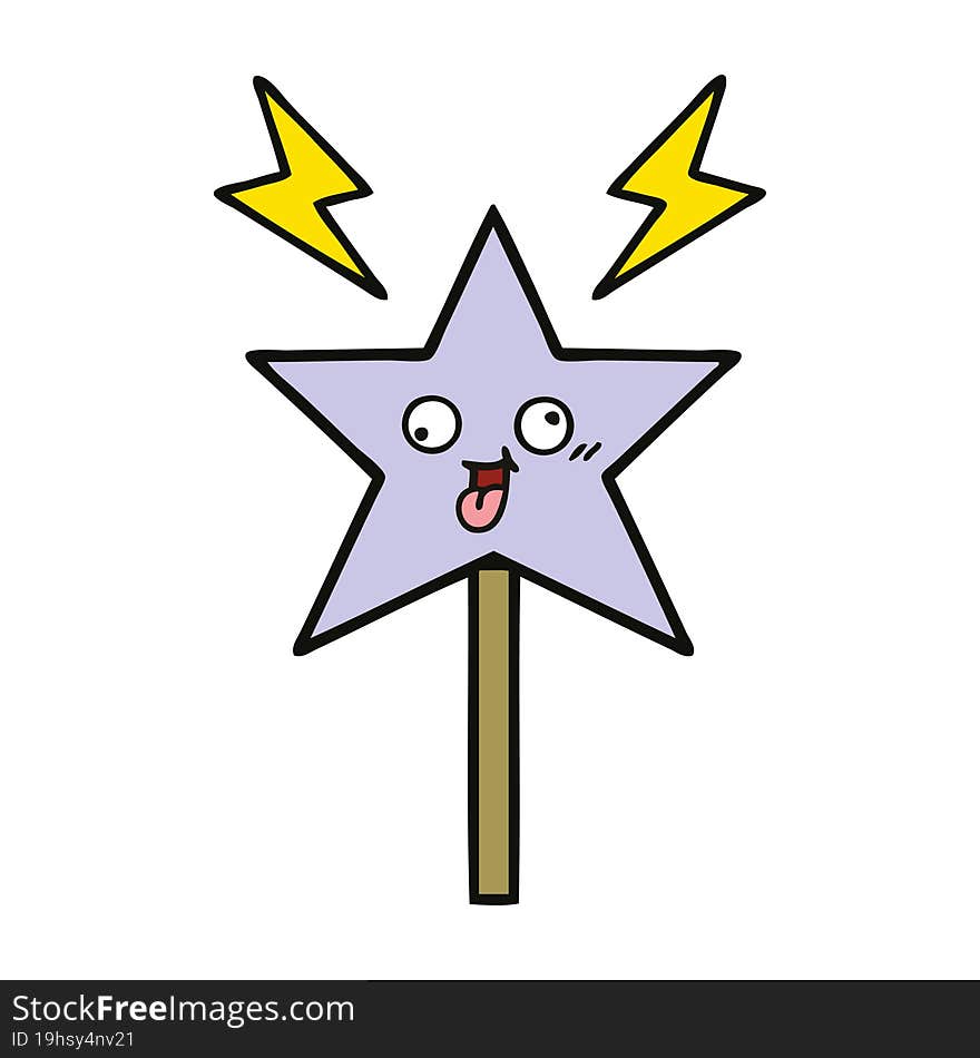 Cute Cartoon Magic Wand