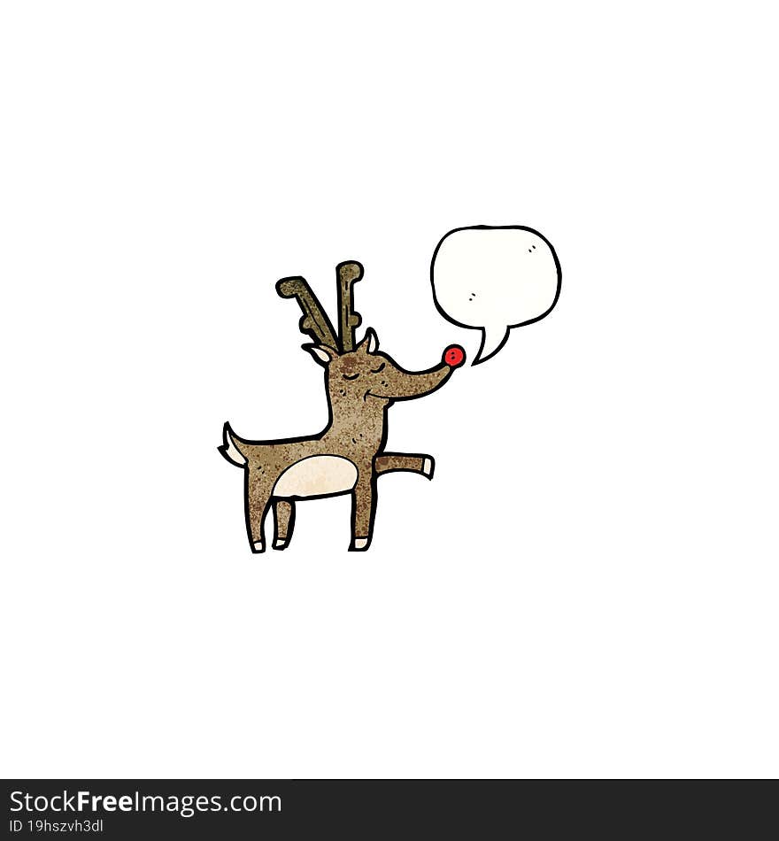 Cartoon Reindeer