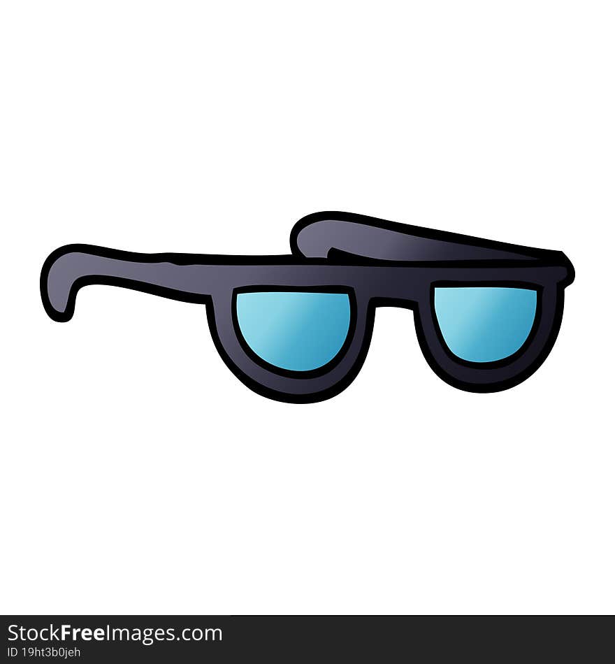 Cartoon Doodle Sunglasses