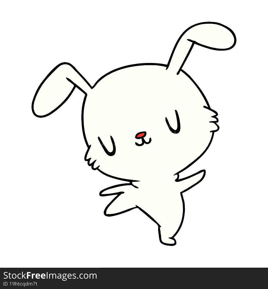 cartoon kawaii cute furry bunny