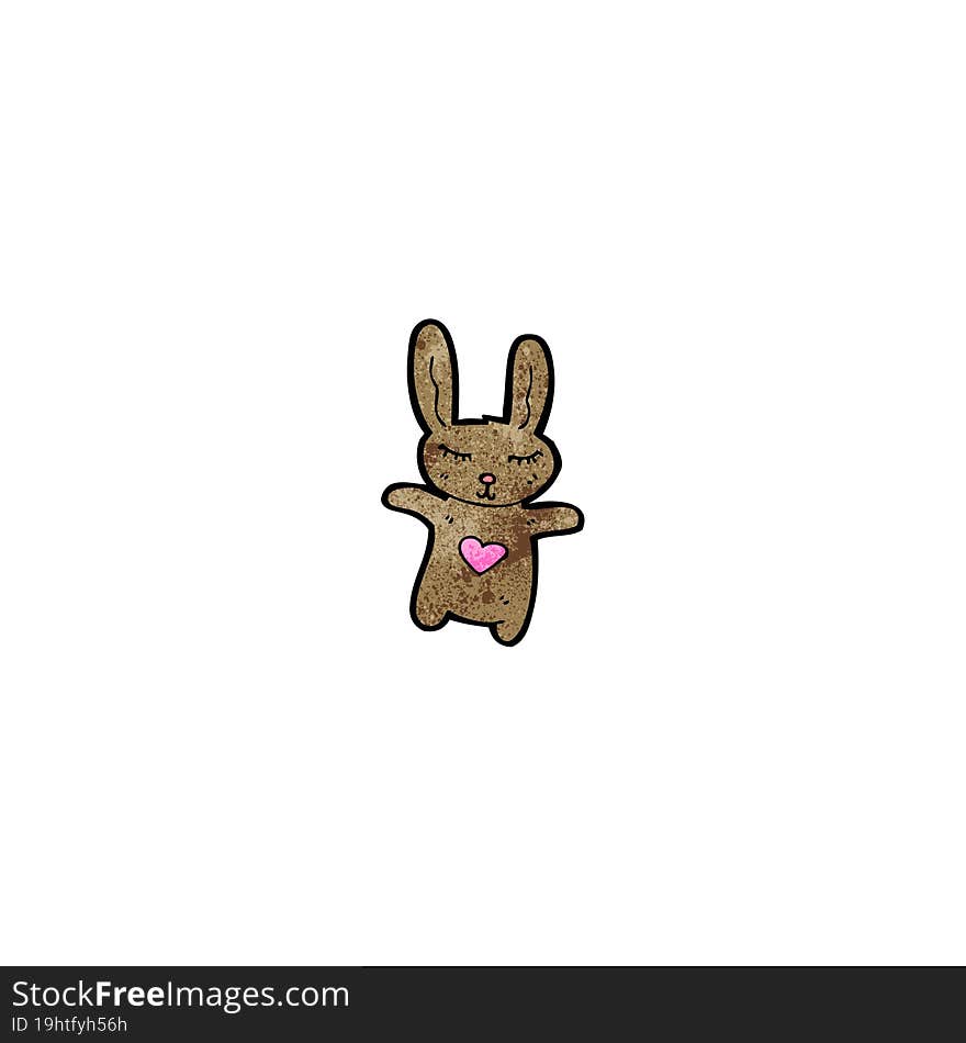 cute cartoon rabbit