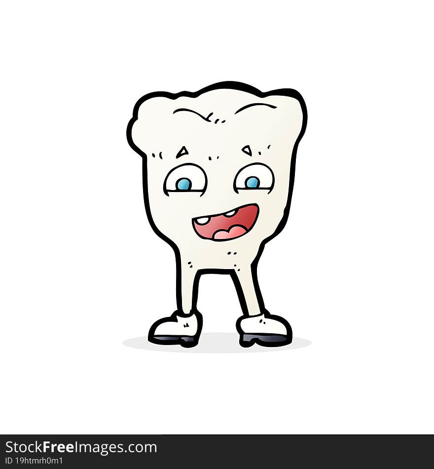 Cartoon Happy Tooth