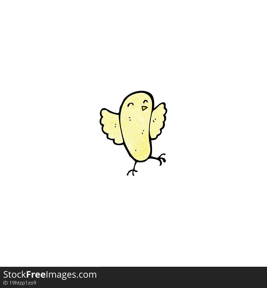 cartoon bird