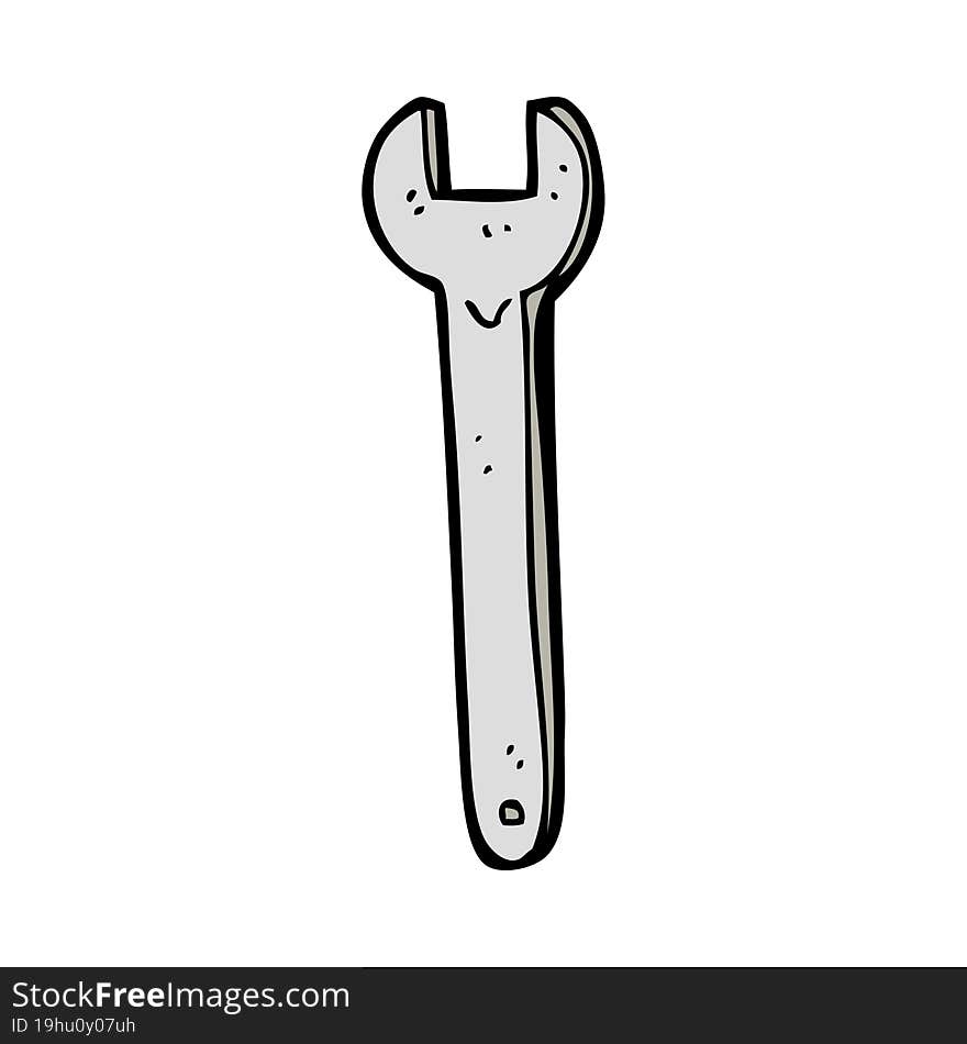 cartoon spanner