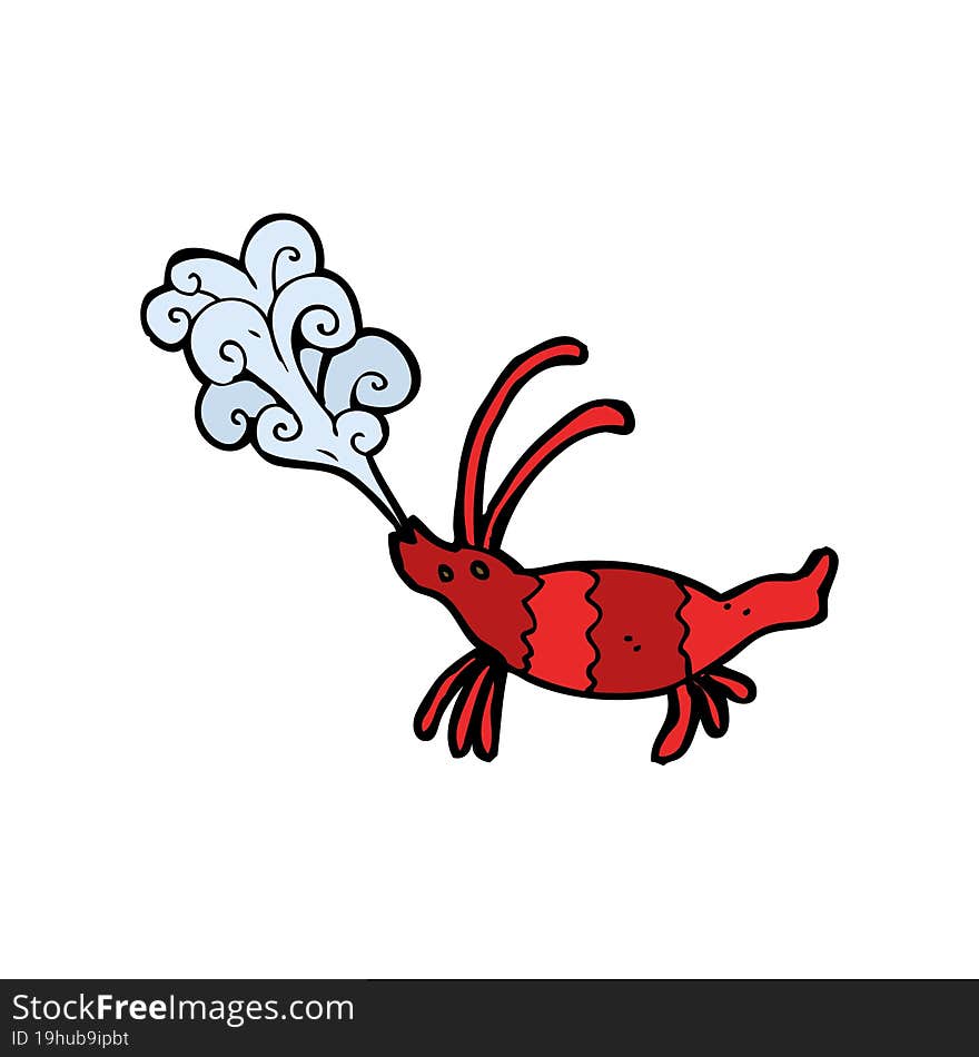 Cartoon Shrimp