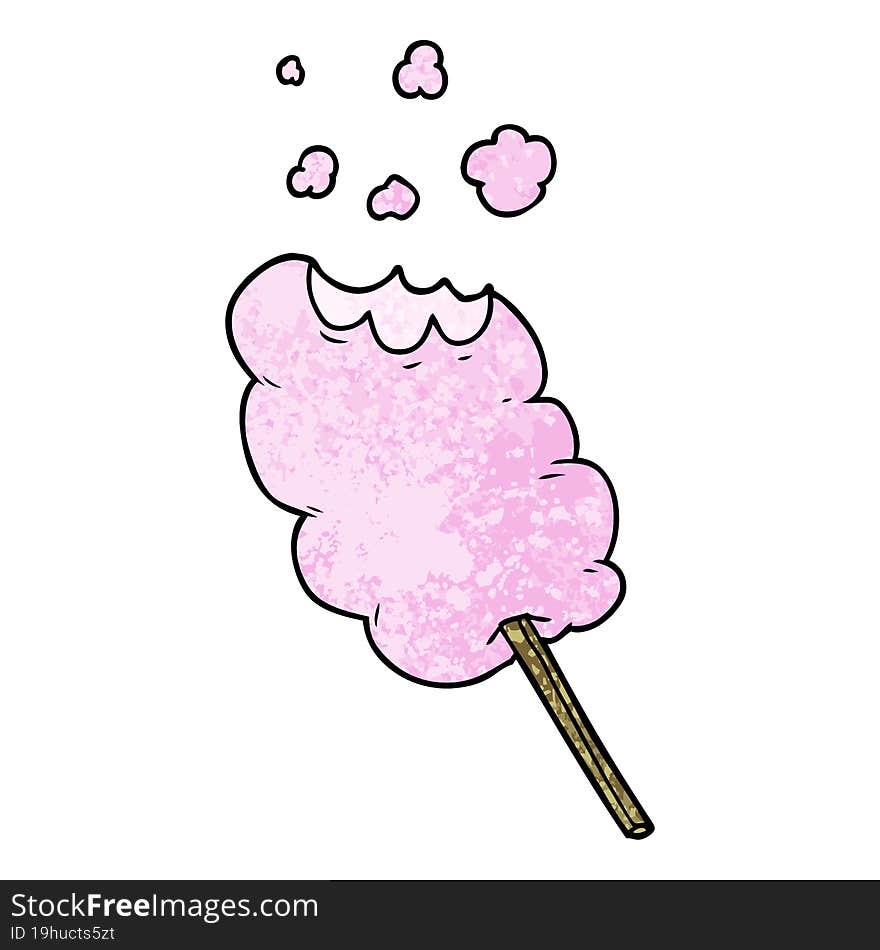 cartoon candy floss. cartoon candy floss