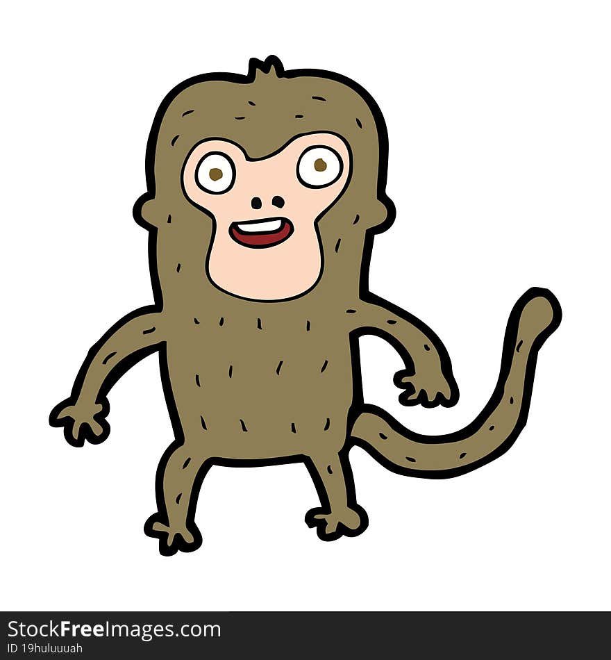 cartoon monkey