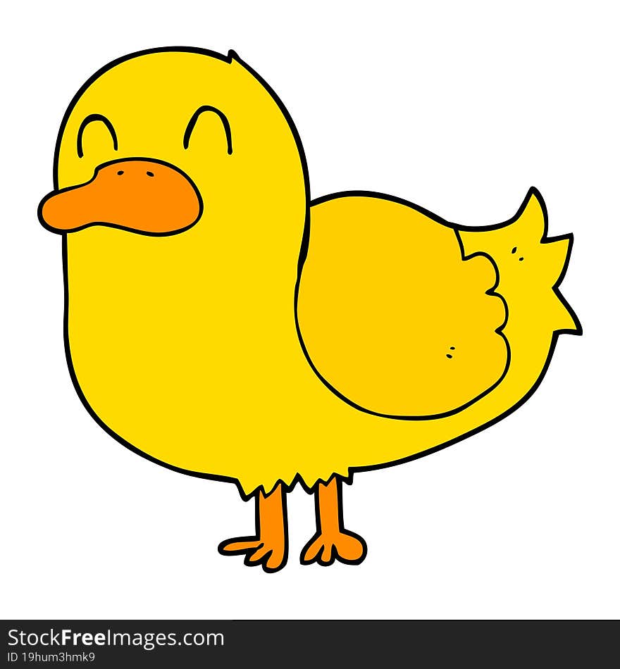 Cartoon Duck