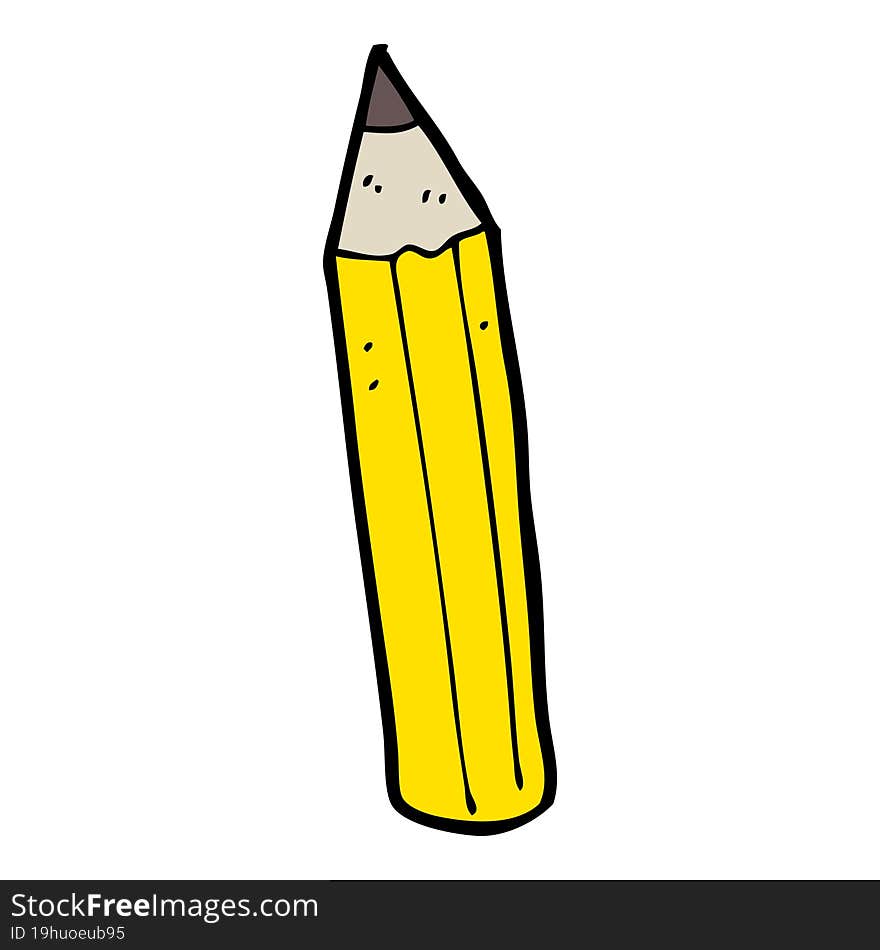 Cartoon Pencil