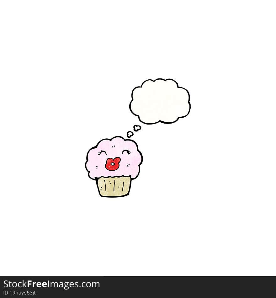 cartoon cupcake