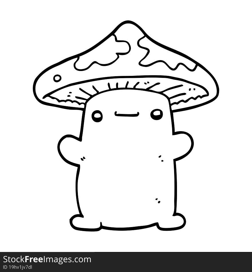 Cartoon Mushroom