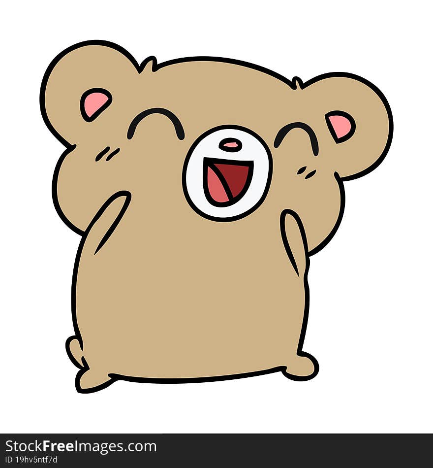 cartoon kawaii cute hamster