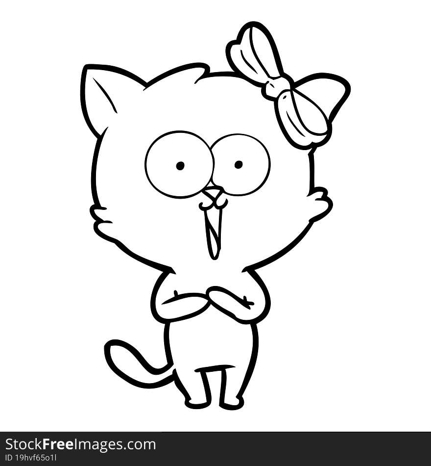 cartoon cat. cartoon cat