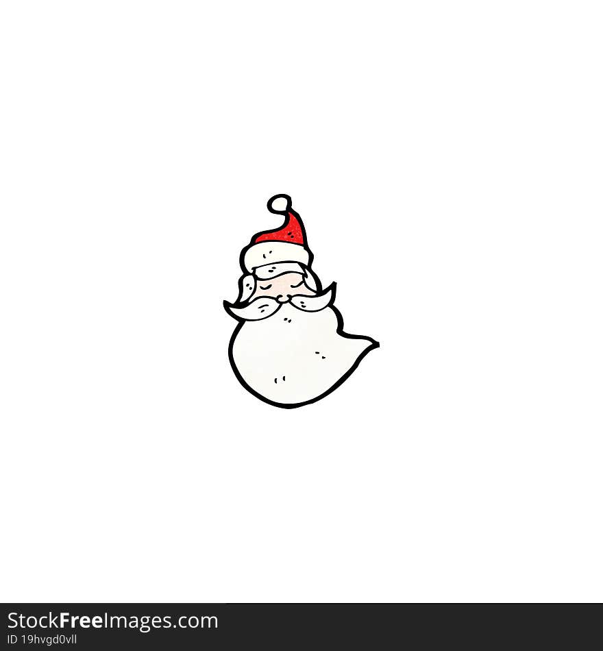 cartoon santa claus