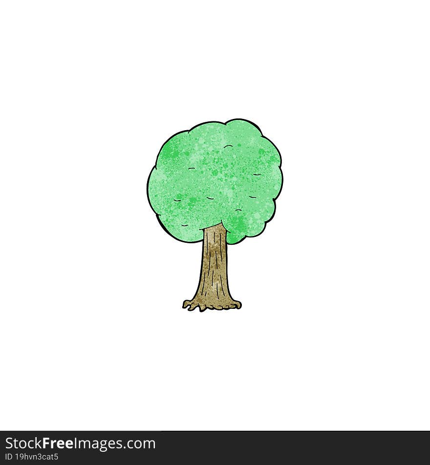 cartoon tree