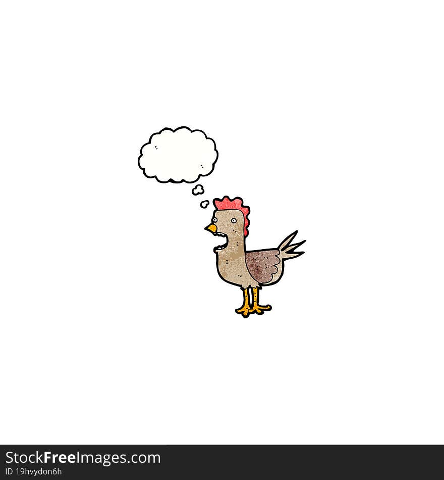 Cartoon Cockerel