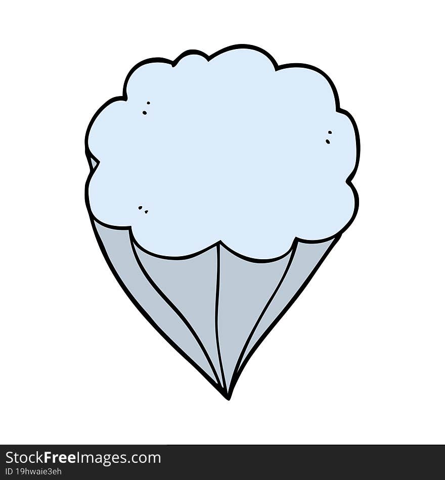 cartoon cloud symbol