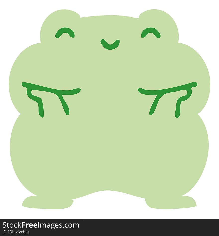 cute cartoon frog