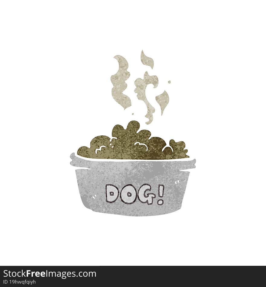 Cartoon Dog Food