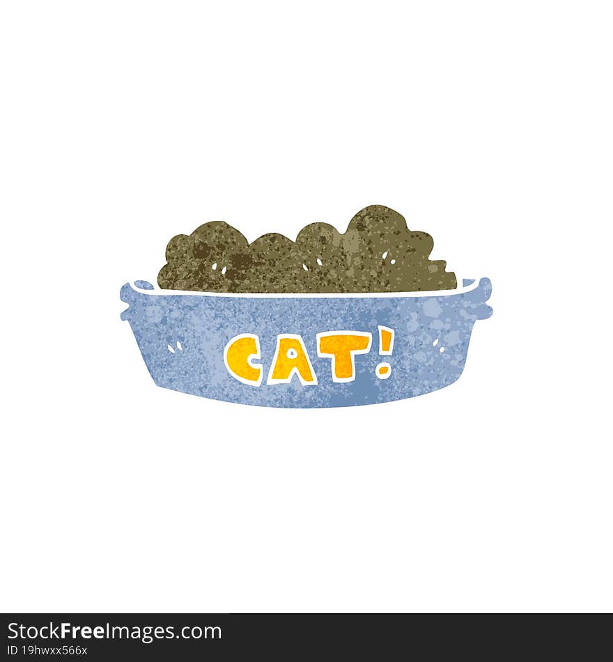 cartoon cat food