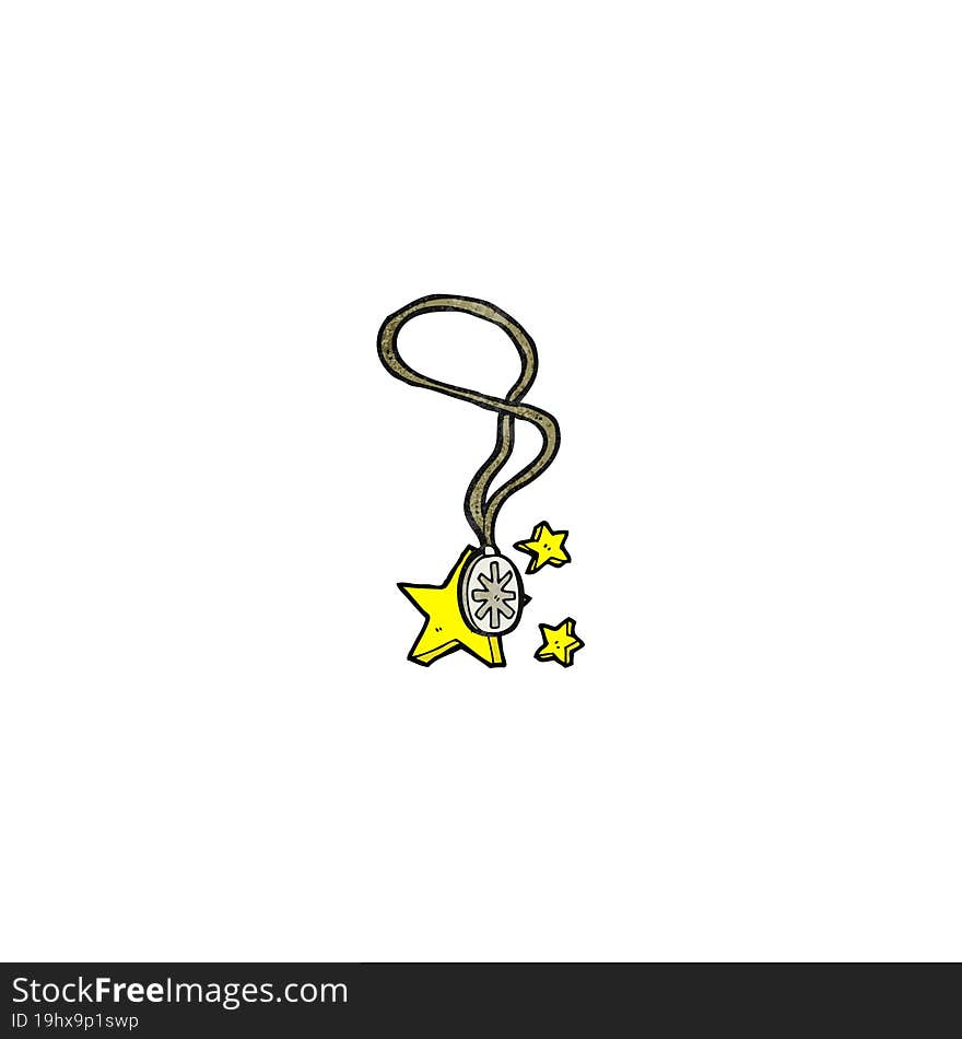 magic necklace cartoon