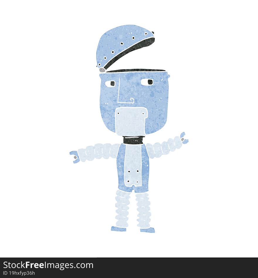 Cartoon Robot