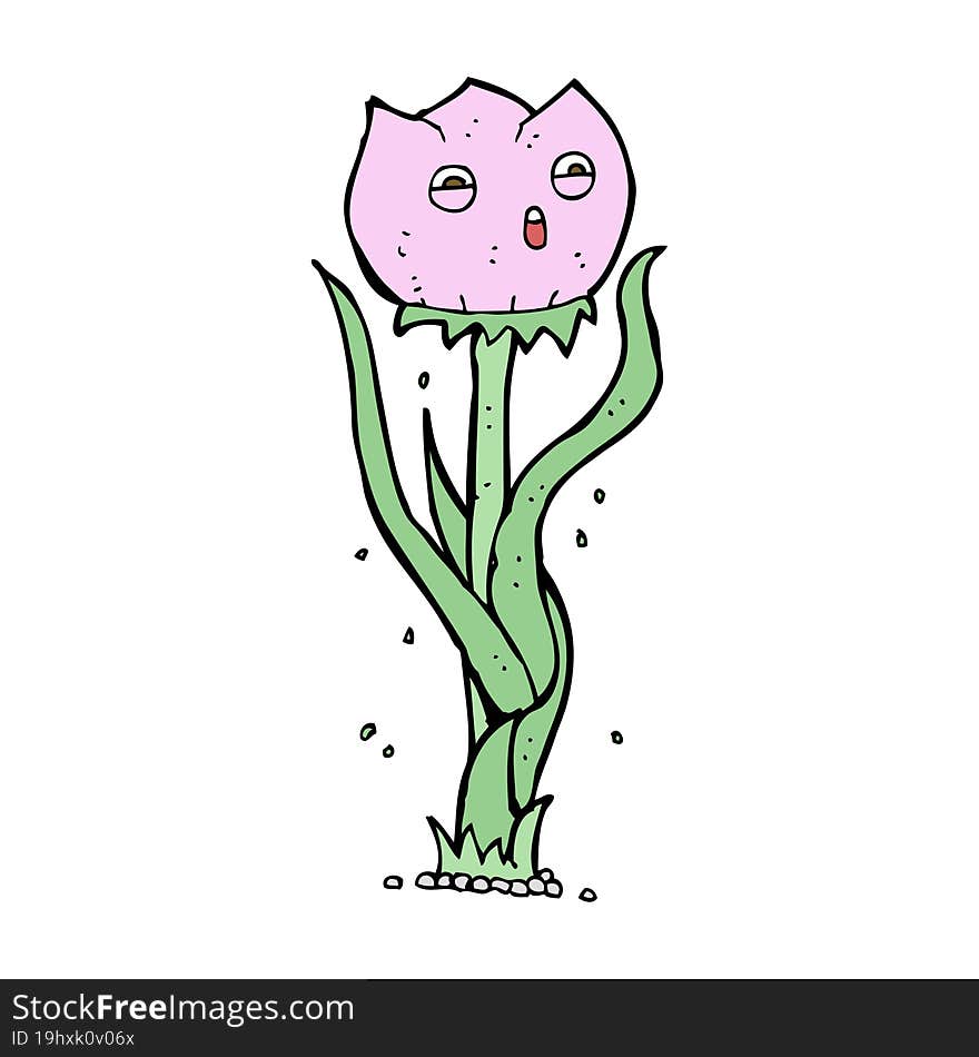 cartoon flower