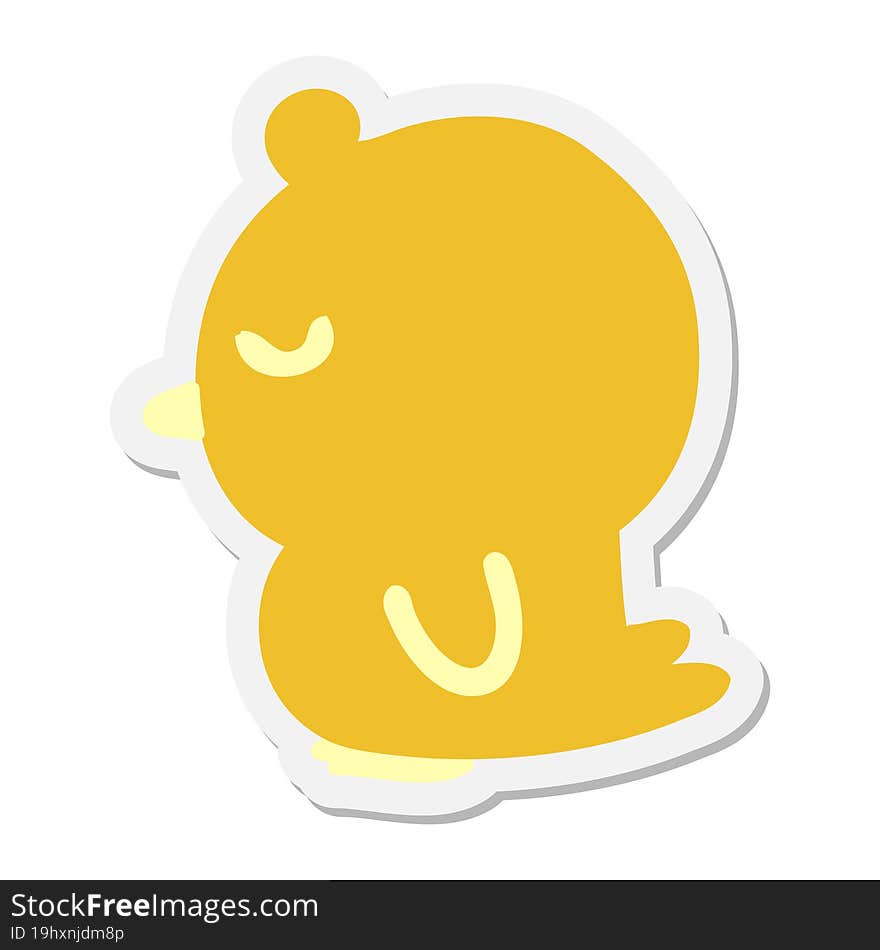 Cute Little Bird Sticker