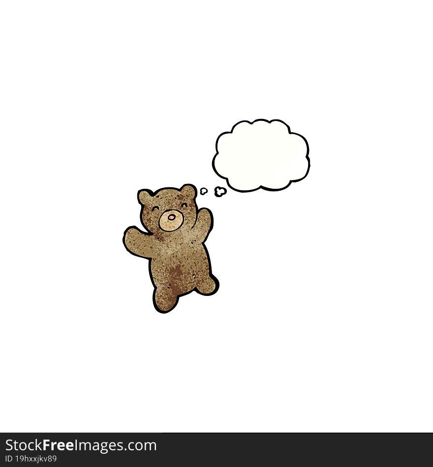 cartoon teddy bear