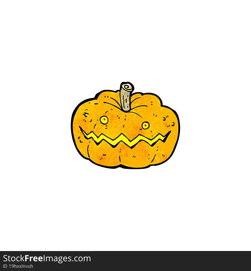 halloween pumpkin cartoon