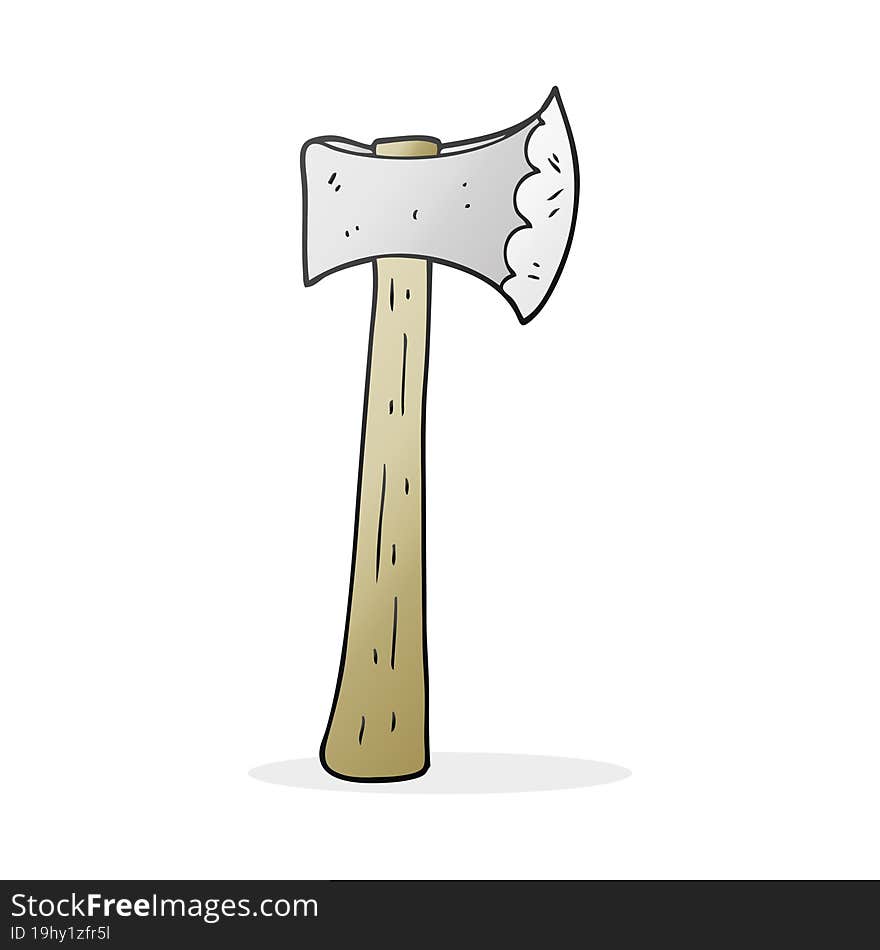 cartoon axe