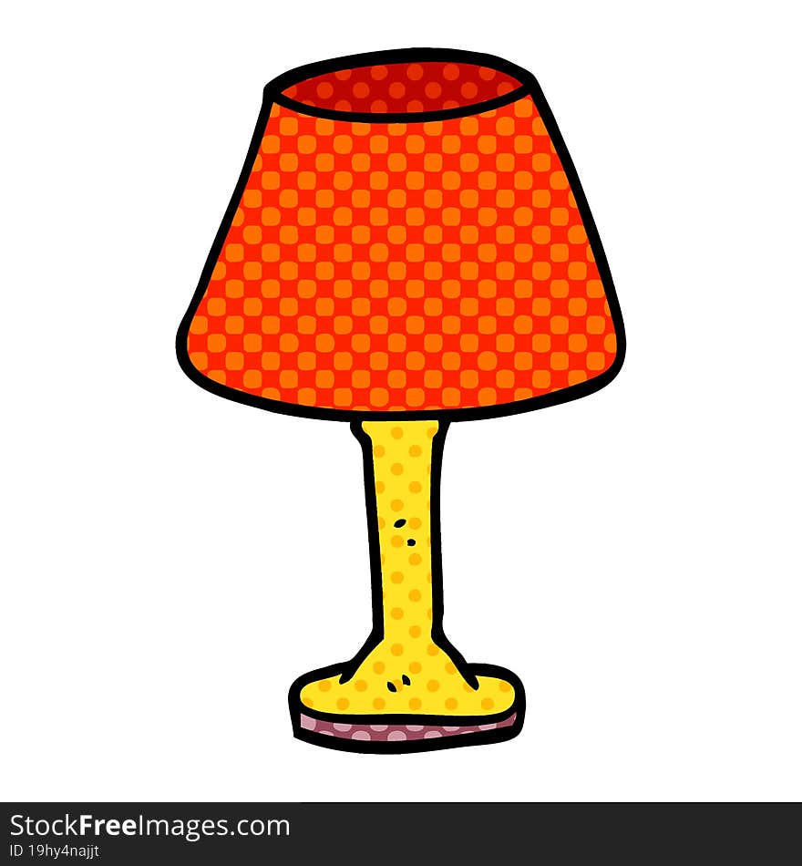 Cartoon Doodle Decorative Lamp