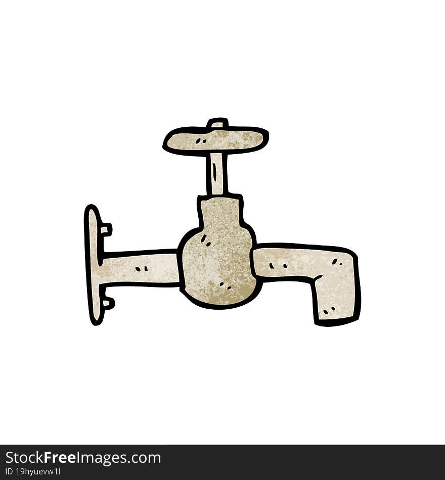 cartoon faucet