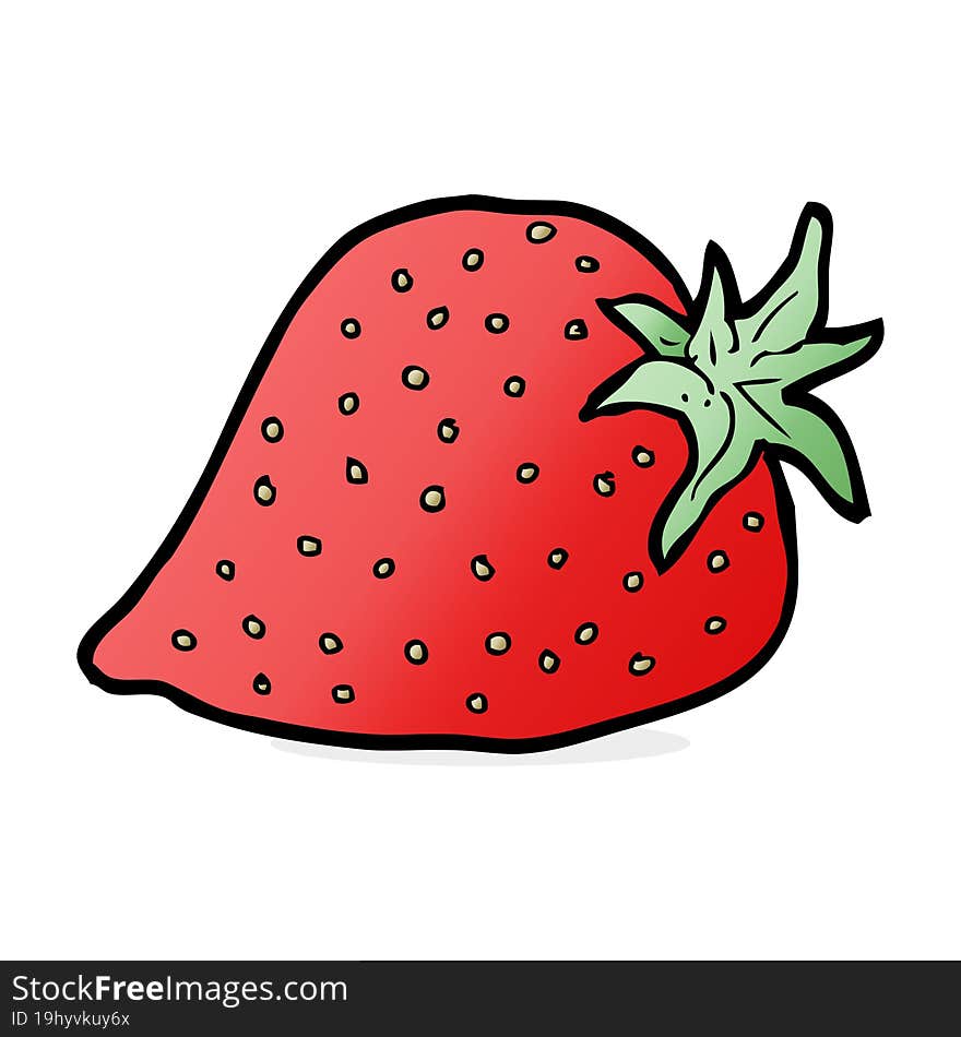 Cartoon Strawberry