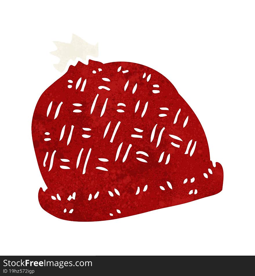 cartoon winter hat