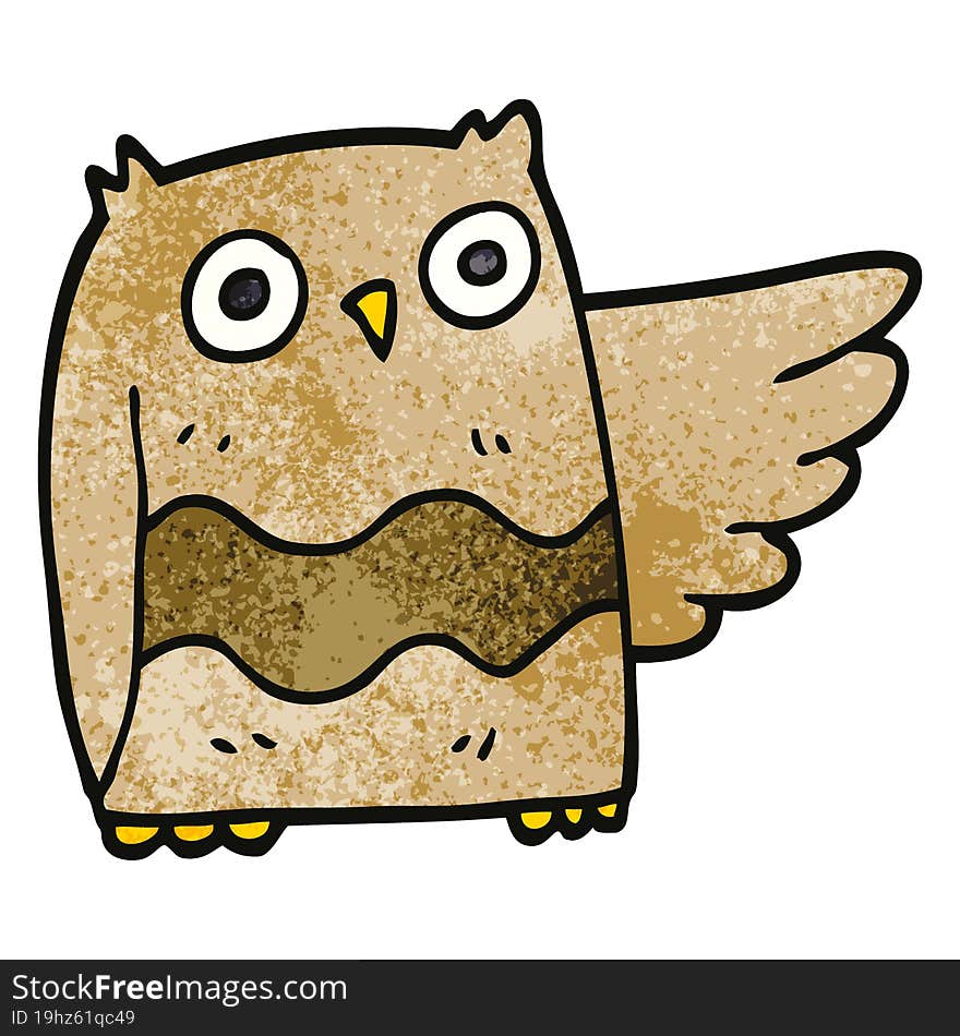 cartoon doodle cute owl