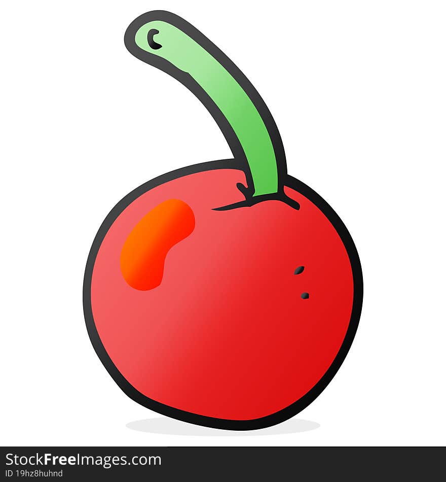 cartoon cherry