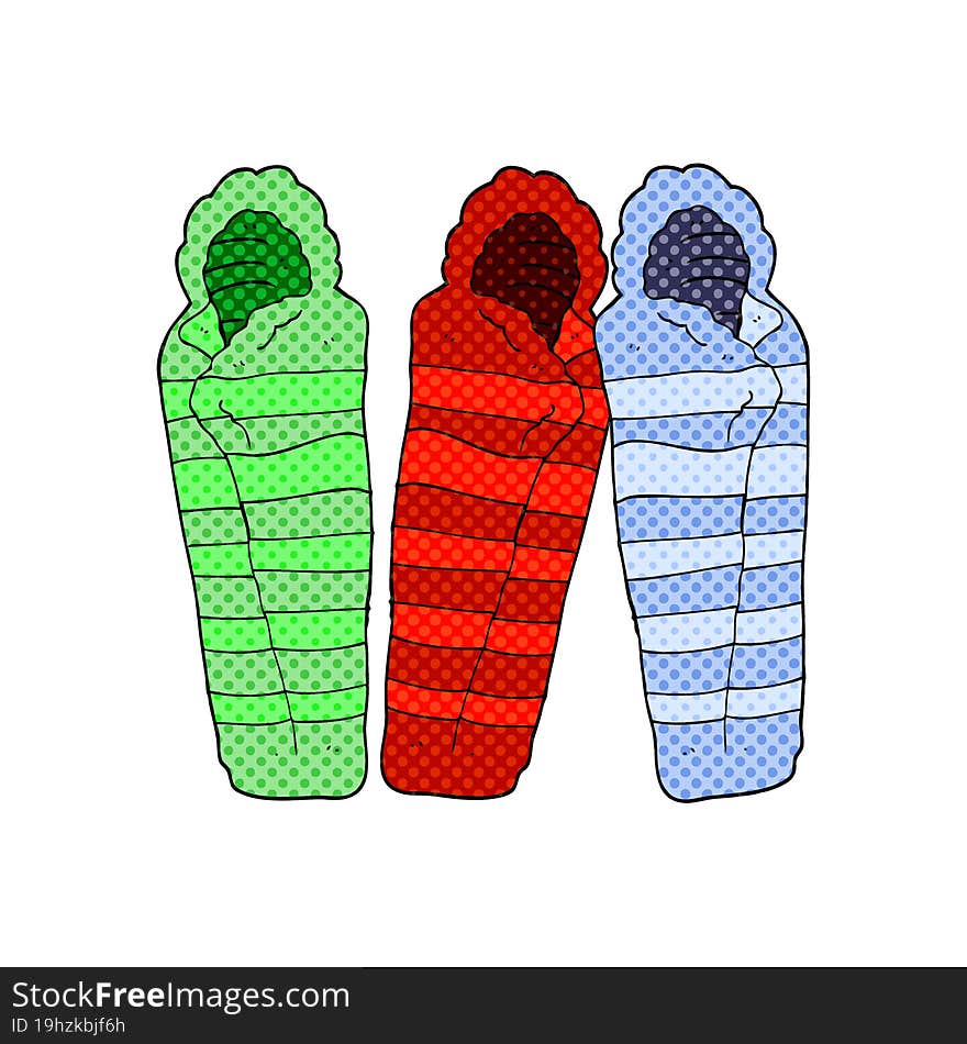 cartoon sleeping bags