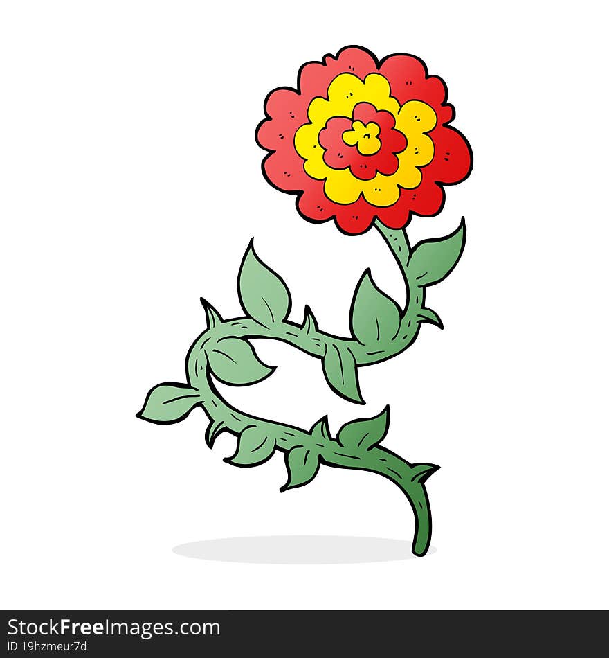 Cartoon Flower