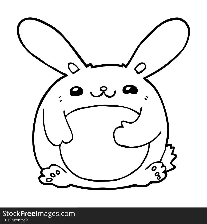 cartoon rabbit