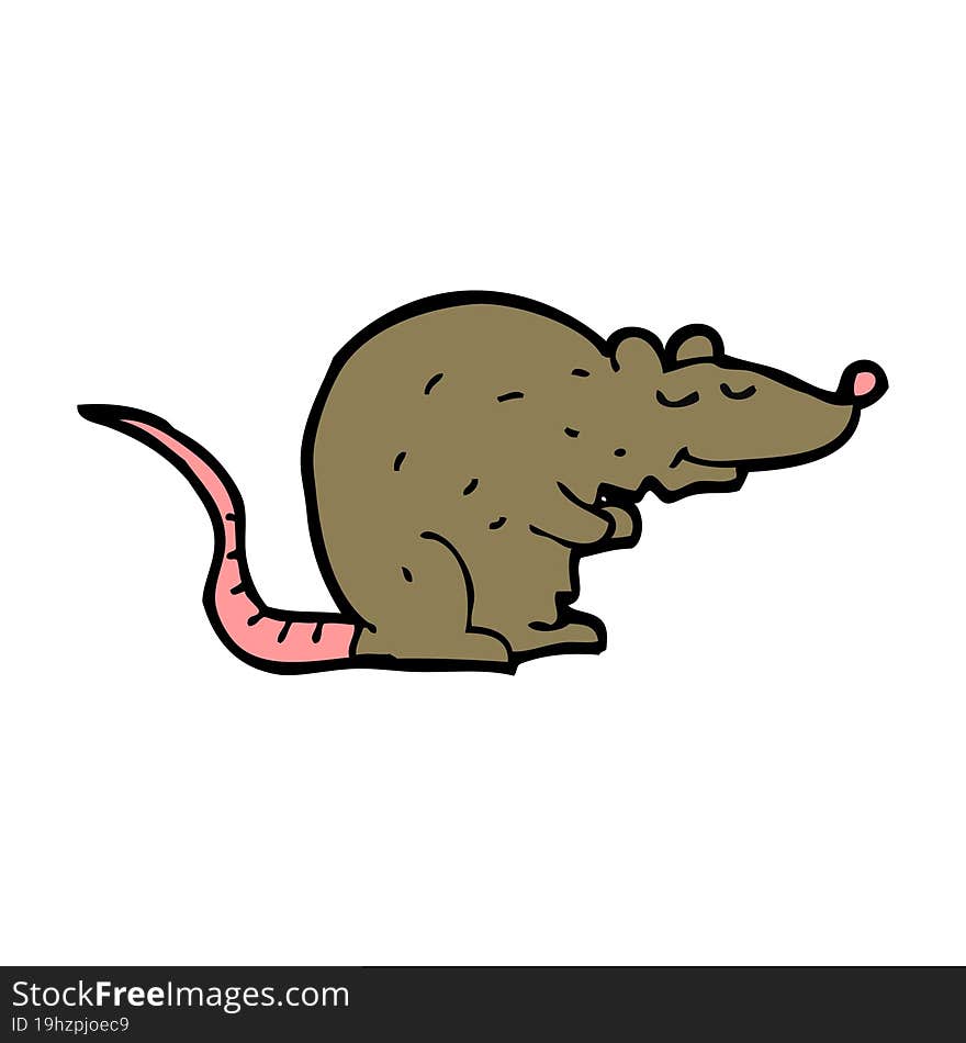 cartoon rat