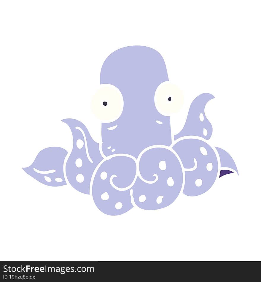 cartoon doodle funny octopus