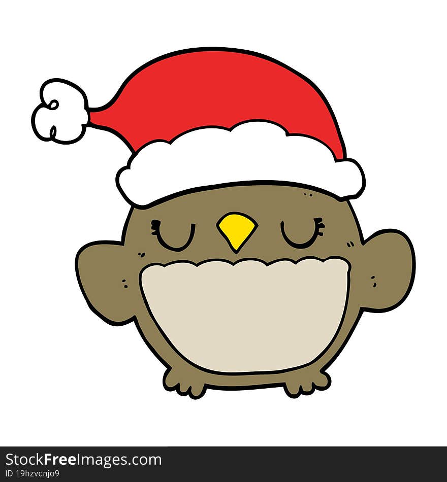 cute christmas owl