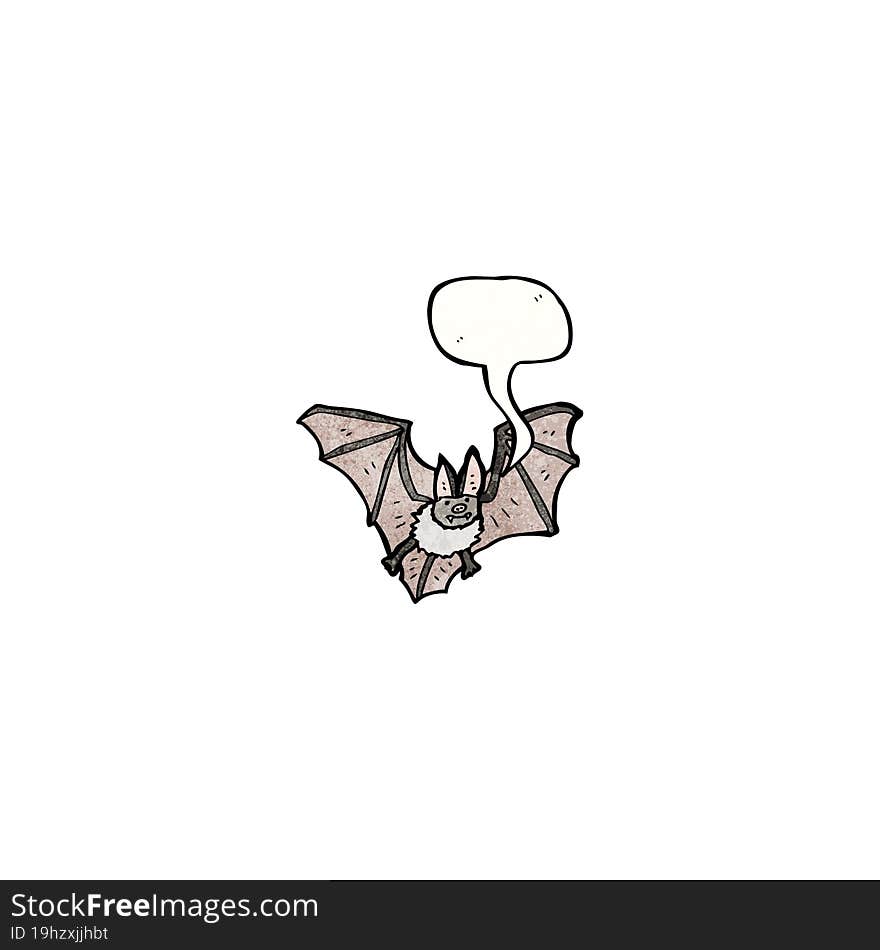 cartoon vampire bat