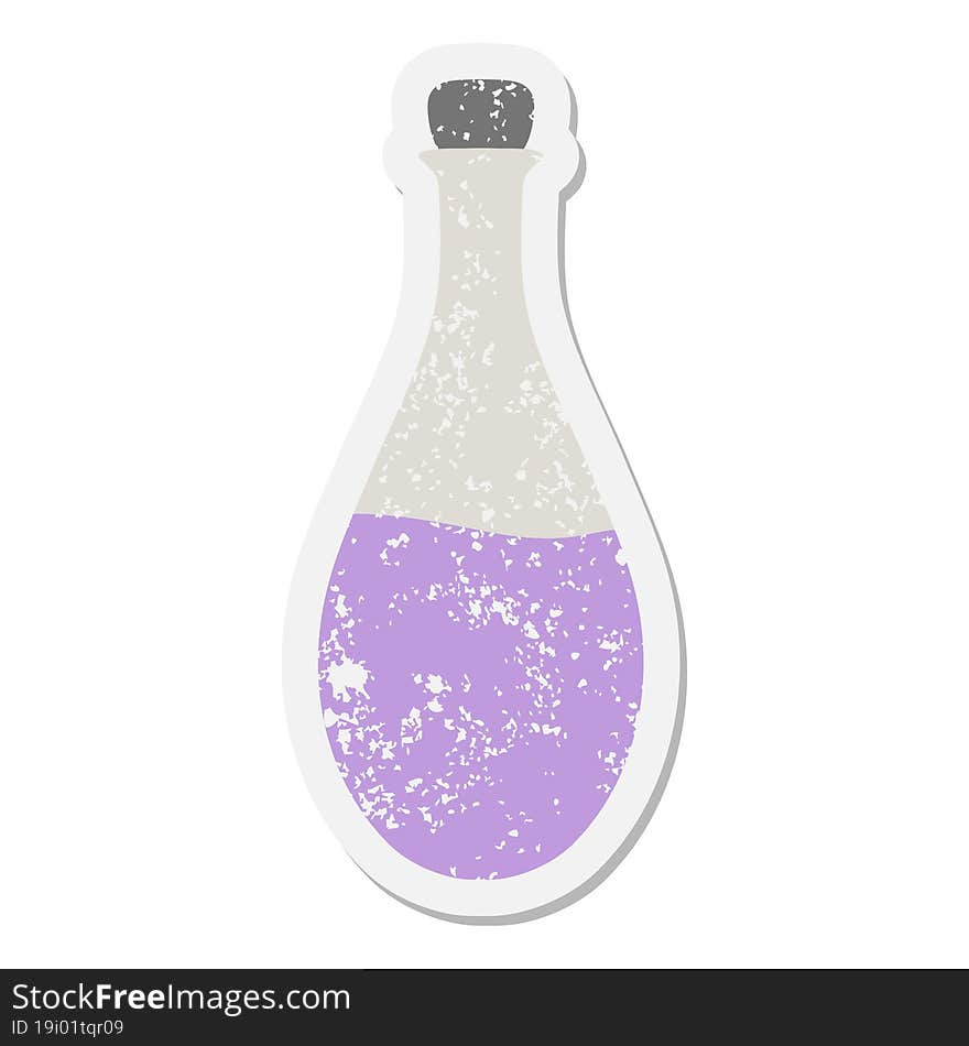 halloween potion grunge sticker