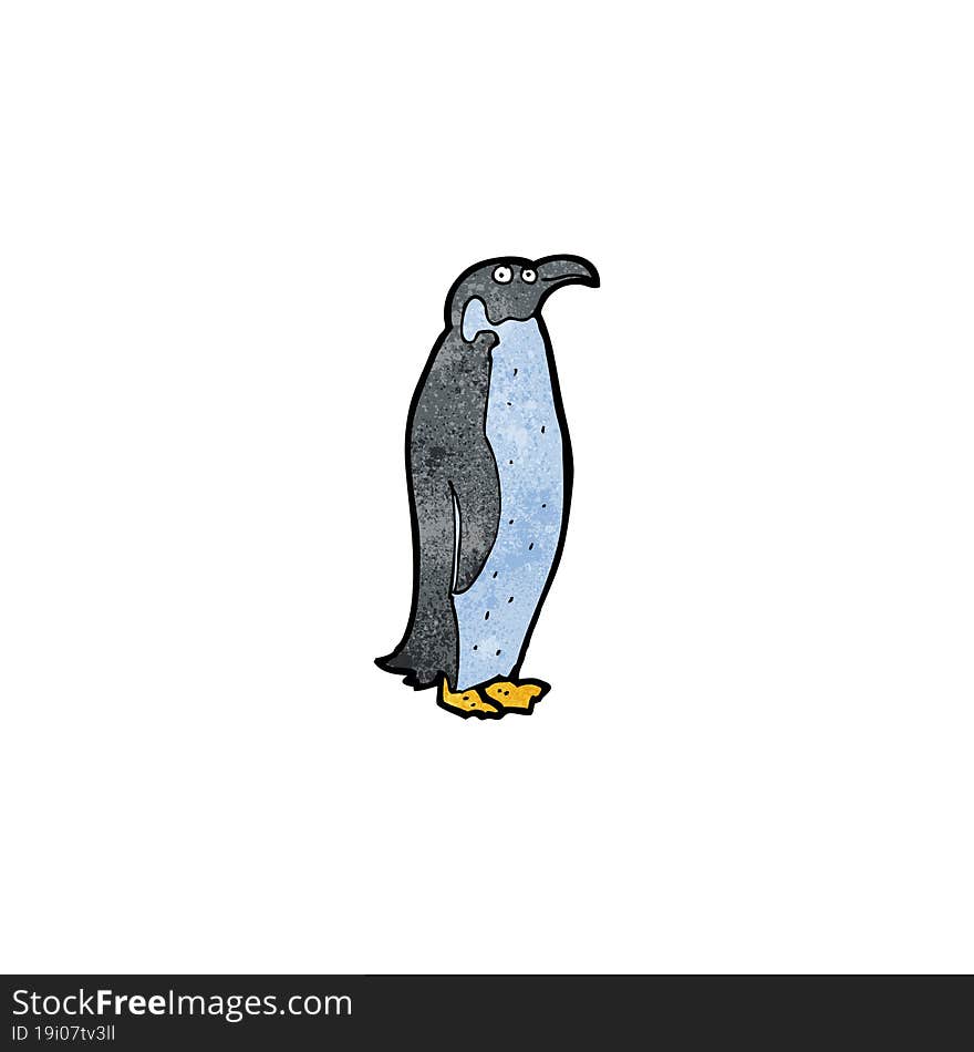 cartoon penguin